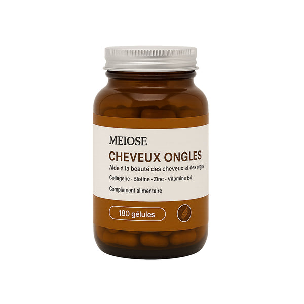 Cheveux ongles : force, croissance & éclat naturel  Cure de 3 mois