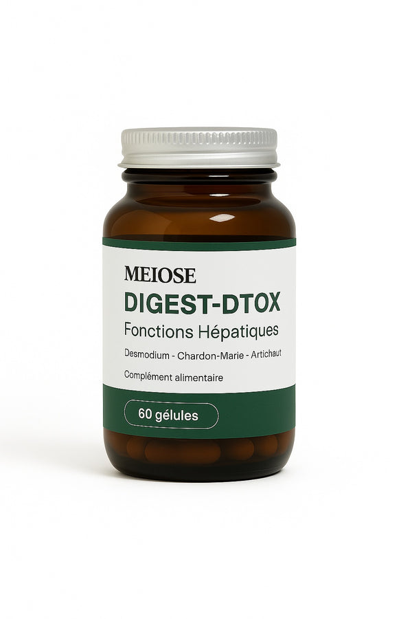 DIGEST-DTOX : Digestion légère & Foie Sain- Détox naturelle